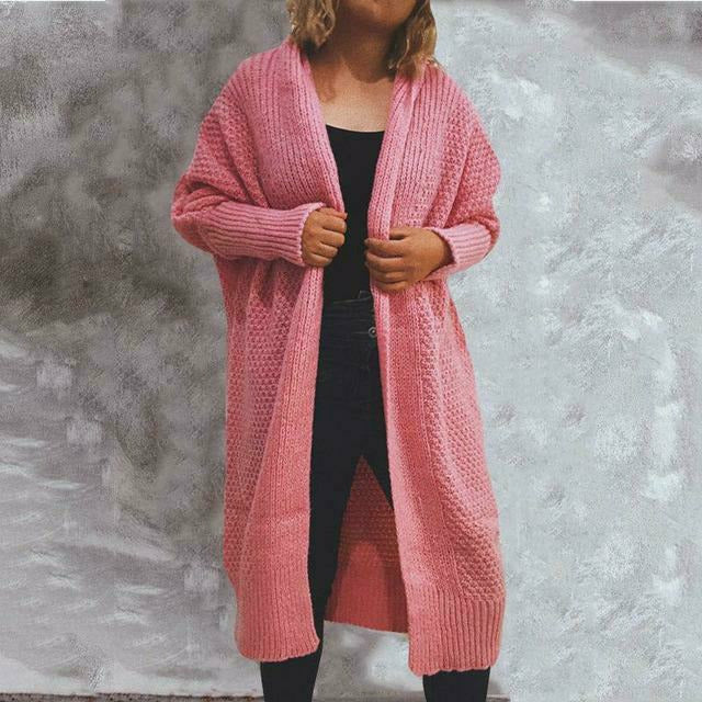 Drune | Solide Lange Strickjacke
