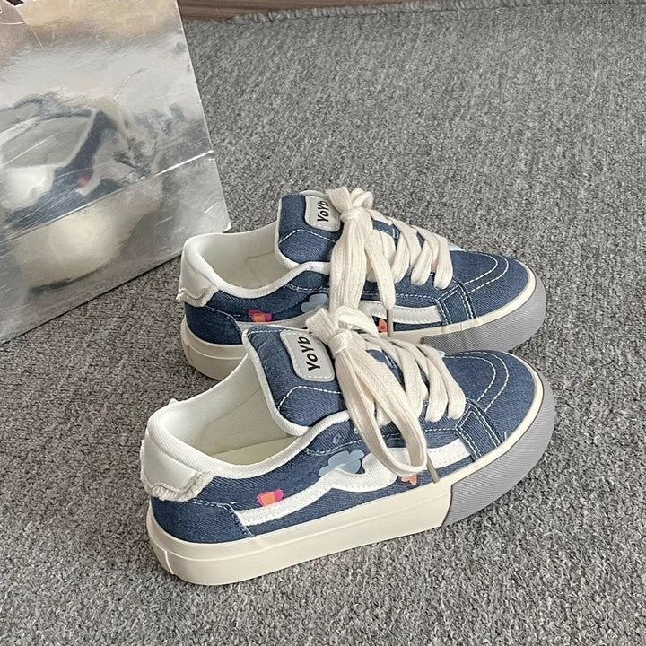 Damen trendige Sneaker Drune