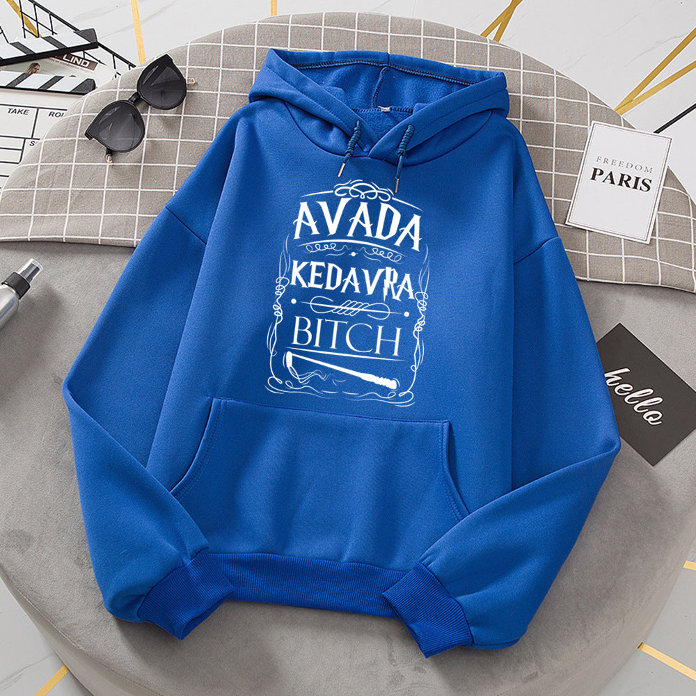 Damen Kapuzenpullover mit kreativen Grafikdesign Drune