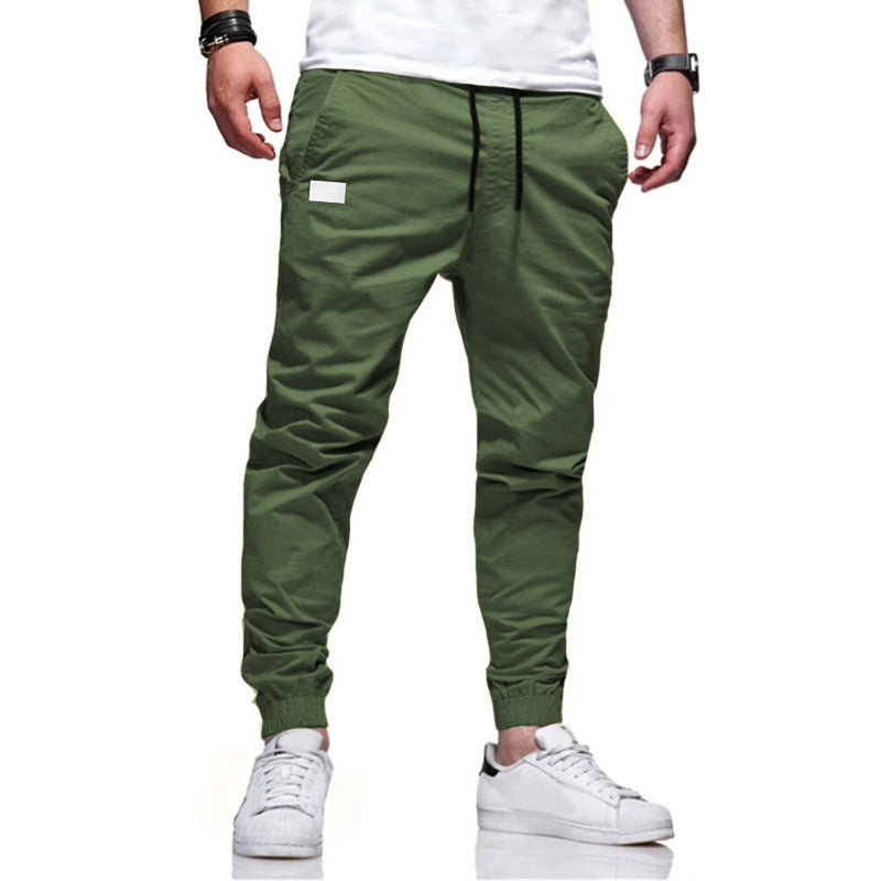 Herren lässige Cargo-Hose mit tapered Schnitt und praktischen Taschen Drune