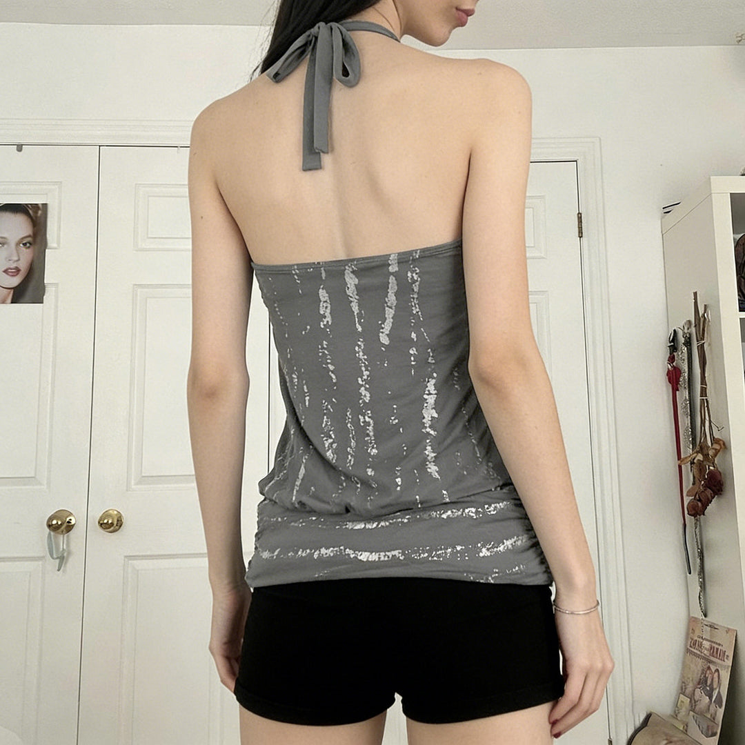 Damen Feierliches Neckholder-Kleid mit schimmerndem Effekt Drune