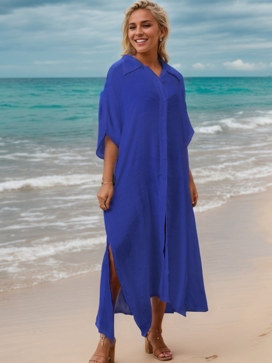 Damen Strandkleid Drune