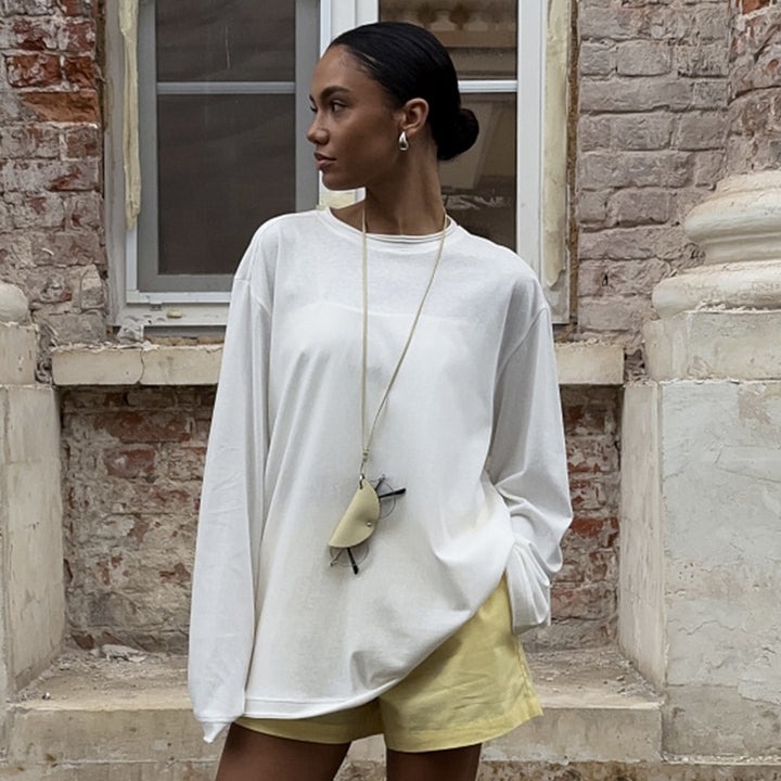 Damen lässiger Oversized Pullover mit hohem Komfort und weichen Materialien Drune