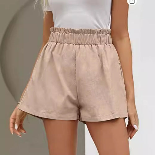 Damen Shorts mit elastischem Bund und seitlichen Taschen Drune