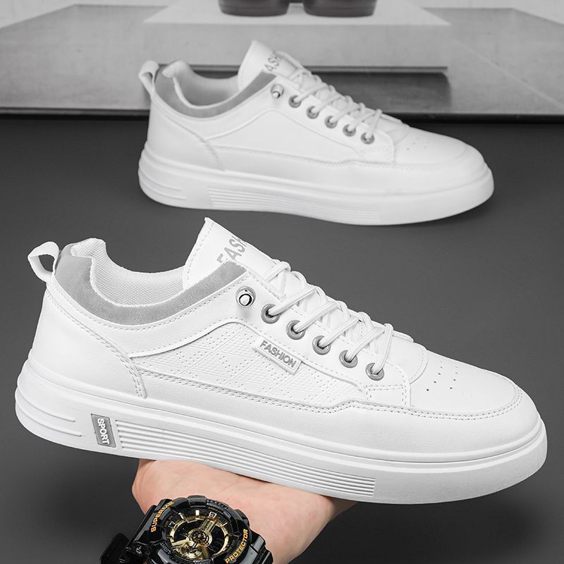 Damen Modische Sneakers mit hochwertiger Lederoberfläche und dämpfendem Fußbett Drune