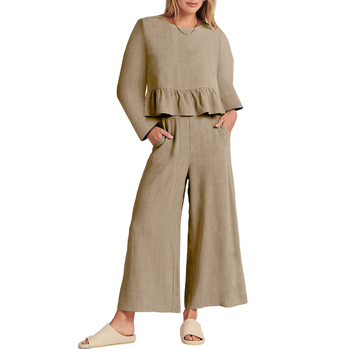 Damen modisches Zweiteiliges Set Drune