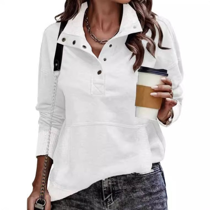 Damen urbaner sportlicher Pullover Drune