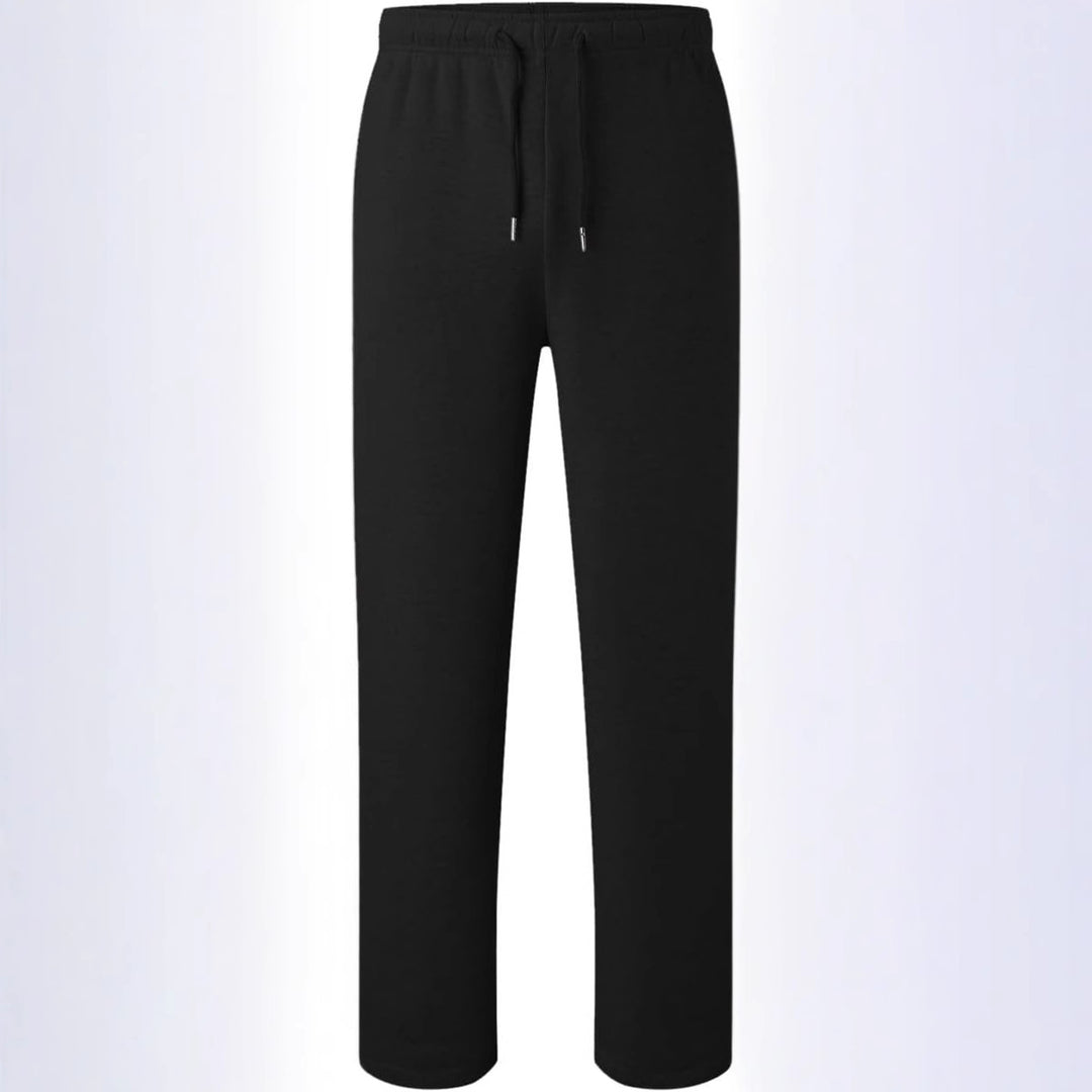 Damen nan weite High‑Waist Palazzo-Loungehose mit elastischem Komfortbund, Kordelzug und seitlichen Eingrifftaschen Drune