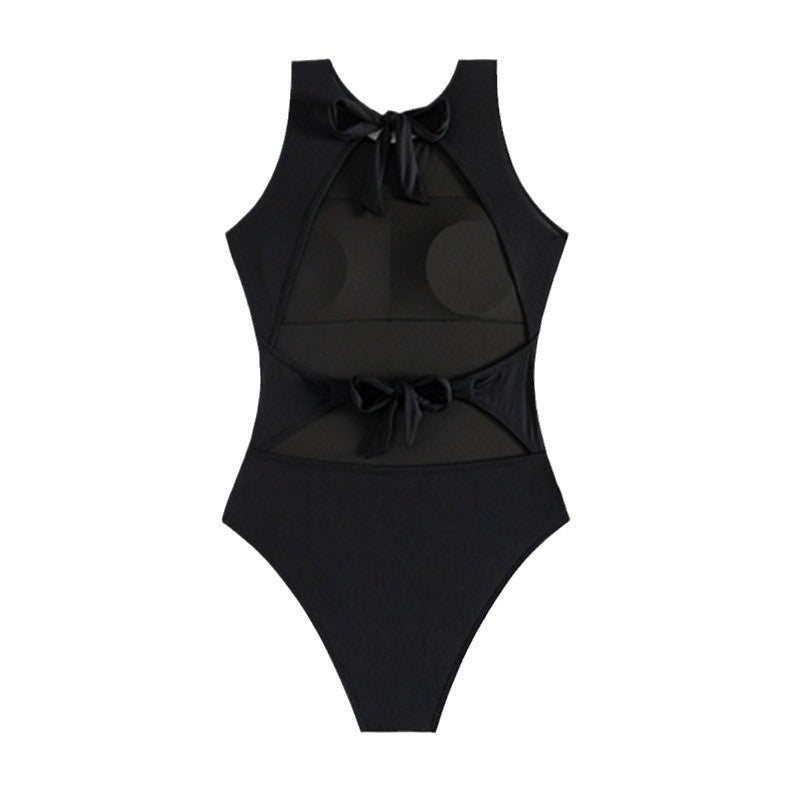 Damen Hochgeschlossener Badeanzug mit elegantem Design Drune