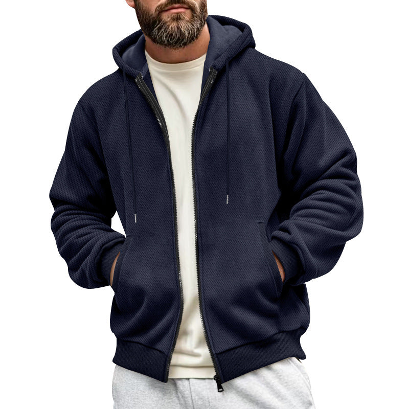 Herren Sportliche Kapuzenjacke mit innovativer Struktur Drune