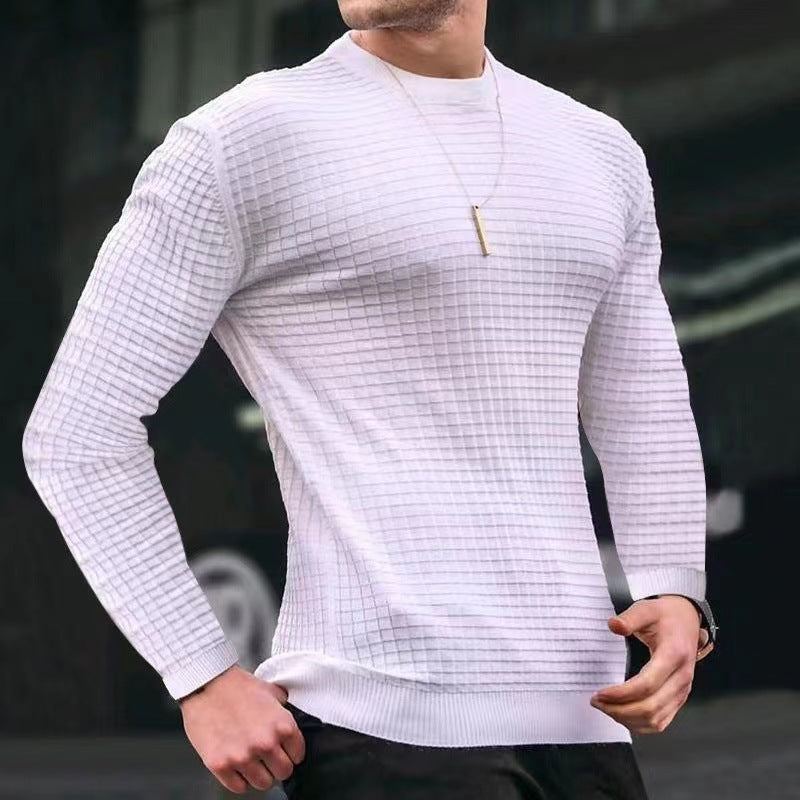 Herren Strickpullover im strukturierten Design Drune