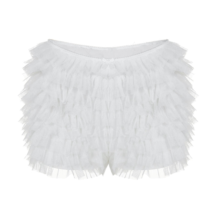 Damen Verspielte Rüschenshorts Drune