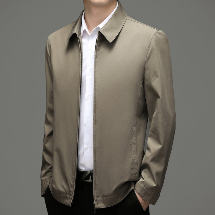 Herren Übergangsjacke mit modernem Schnitt und atmungsaktiver Textur Drune