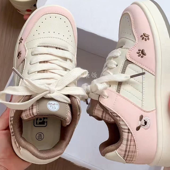Damen Sneaker mit verspielten Tiermotiven und komfortablem Innenfutter Drune