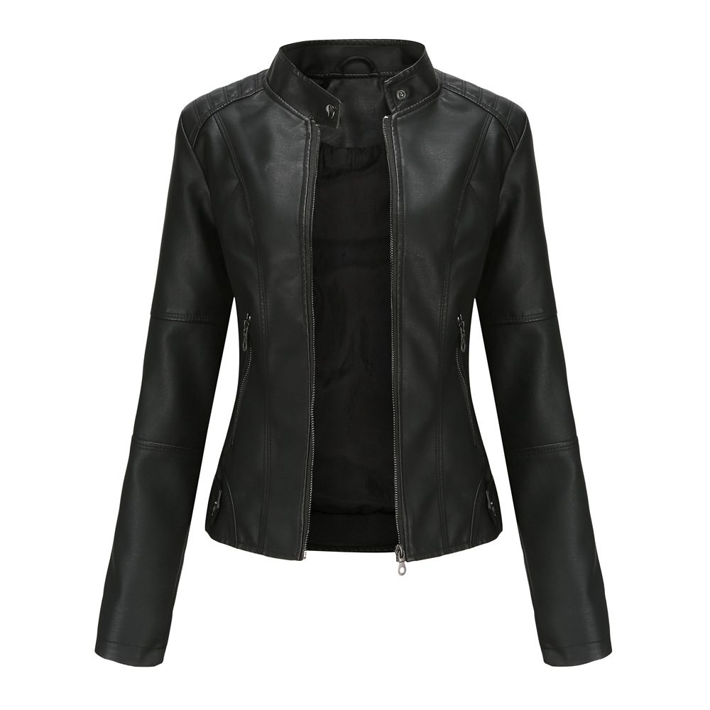 Drune | Fit PU Lederjacke - Schlanker moderner Look - Leichtes Design - Lässiger Chic