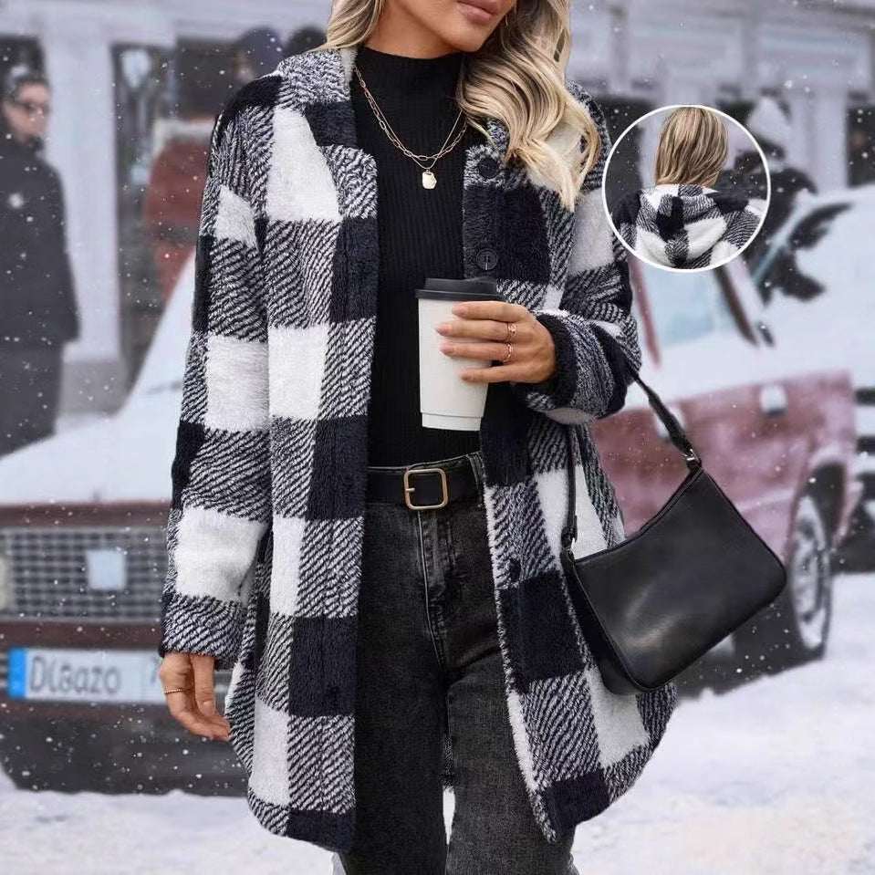 Damen Flanelljacke Drune