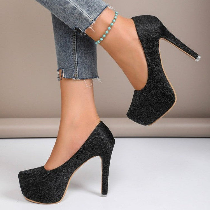 Damen Glitzernde High Heels Drune