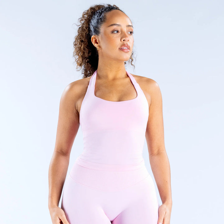 Damen Sportoberteil mit komfortablem Halter-Design und atmungsaktiven Materialien Drune