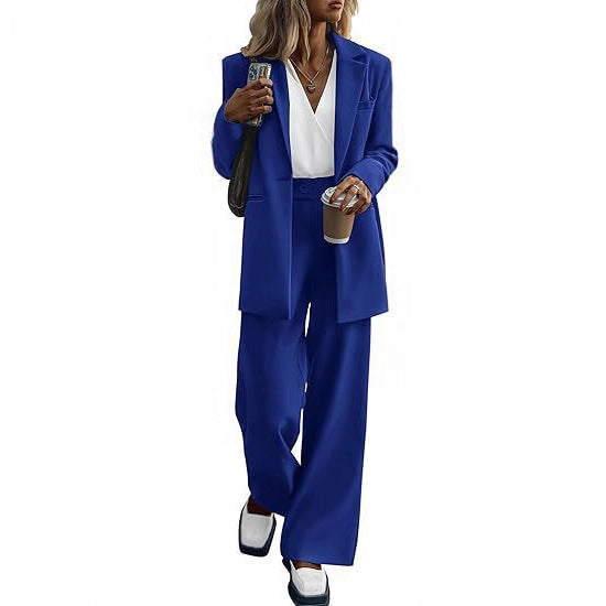 Damen Elegantes Anzugset mit taillierter Silhouette und modernen Akzenten Drune