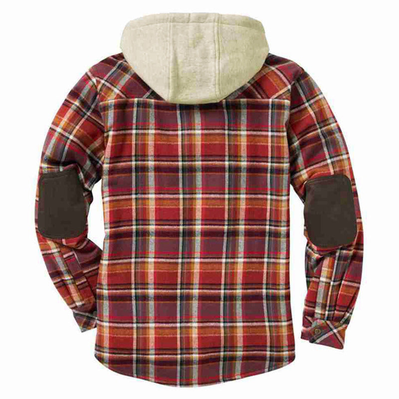 Herren Flanelljacke mit weichem Innenfutter und praktischen Brusttaschen Drune