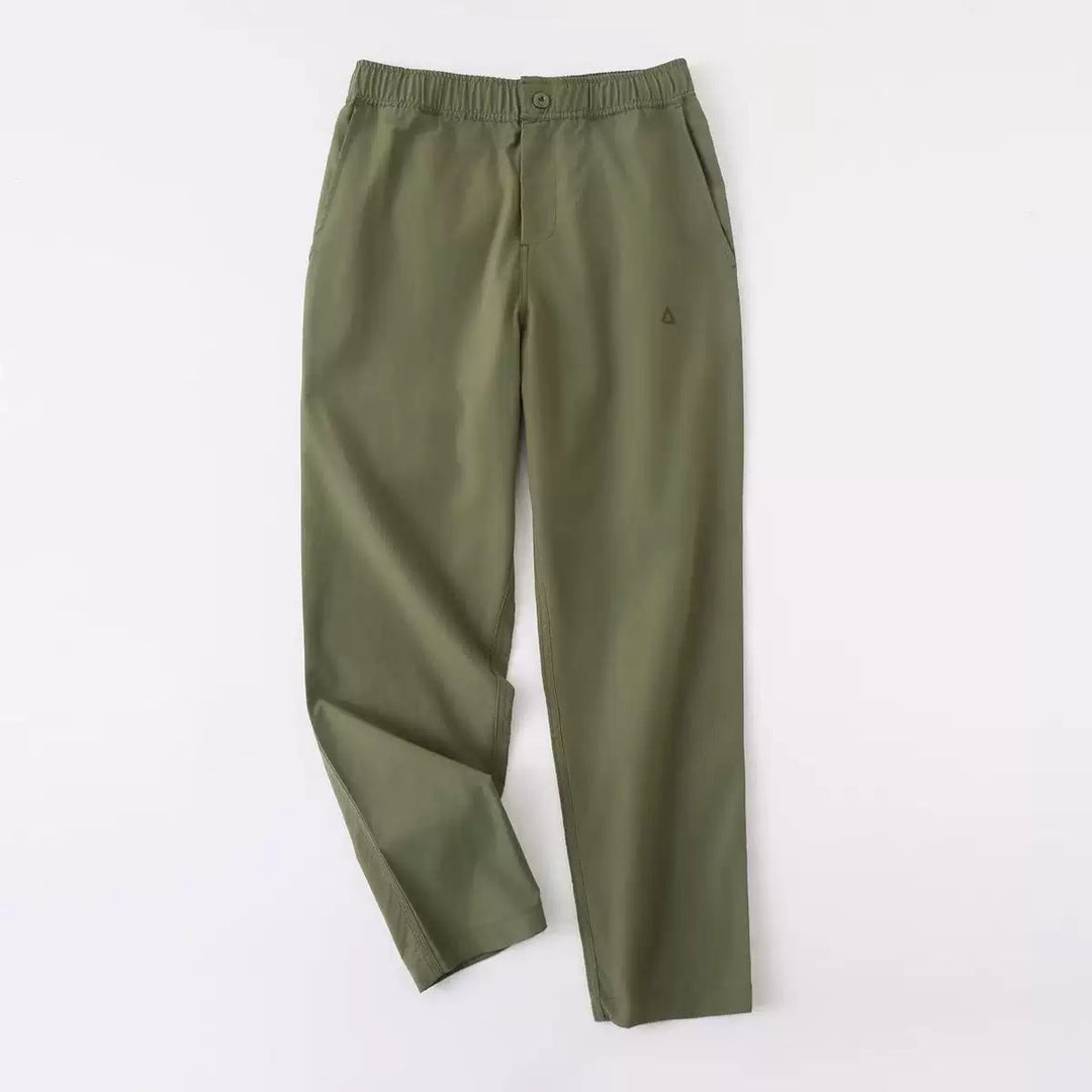 Damen funktionale Freizeit-Hose mit elastischem Bund und seitlichen Taschen Drune