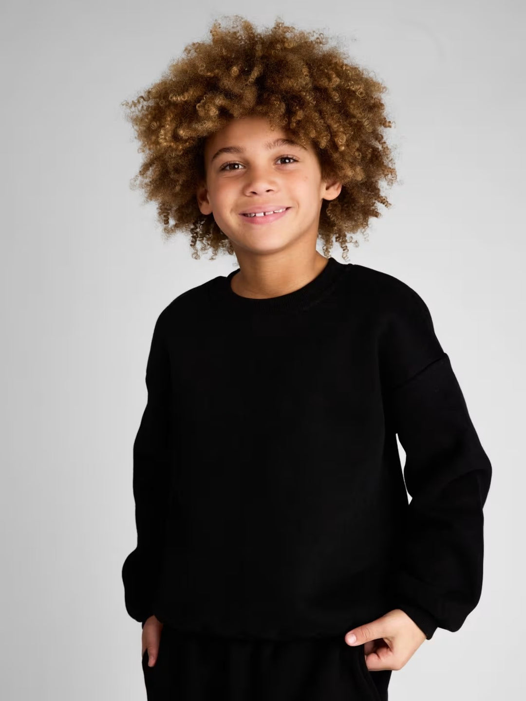 Damen lässiges Sweatshirt mit überschnittenen Schultern und weichem Material Drune