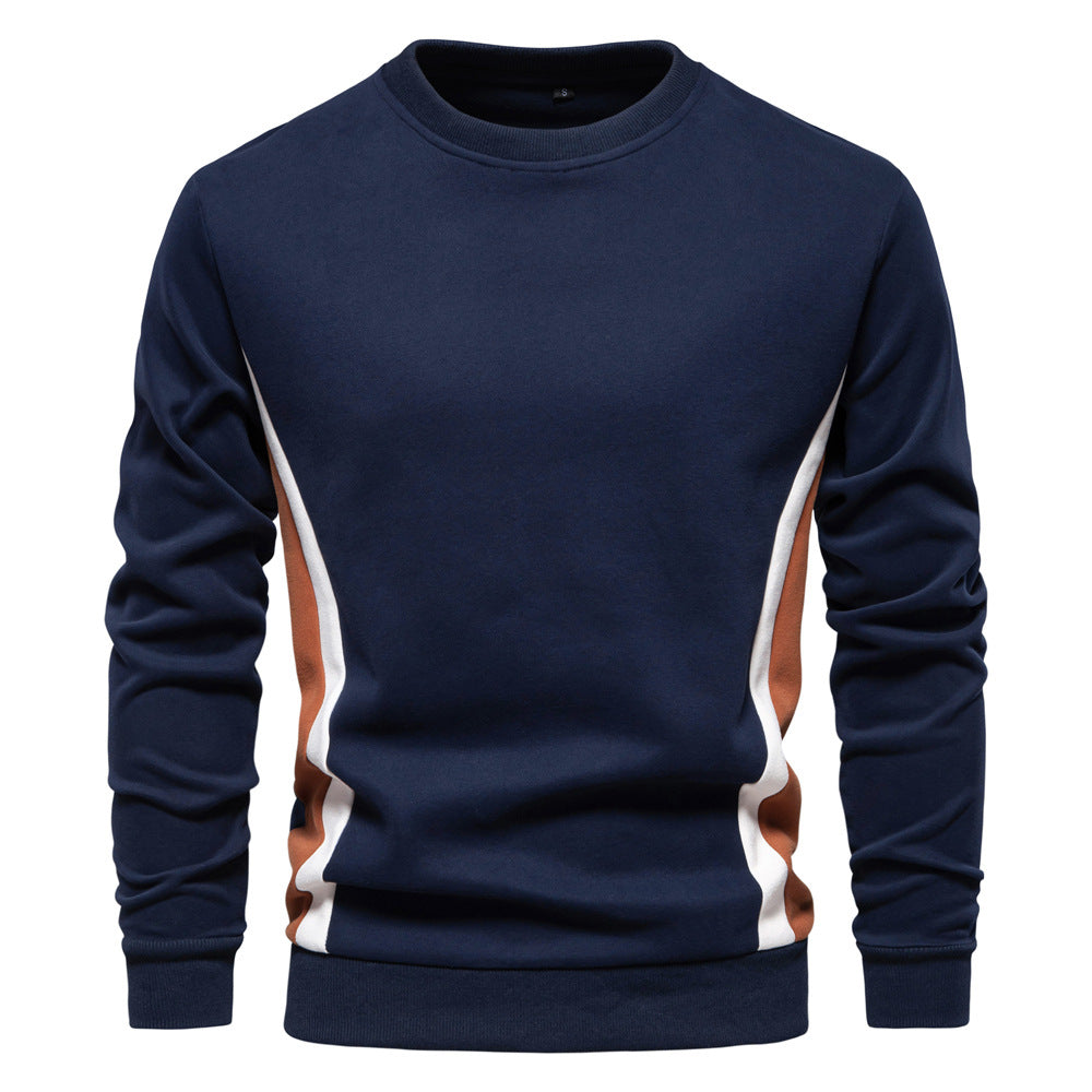 Herren Freizeit-Sweatshirt mit modernem Farbblockdesign Drune