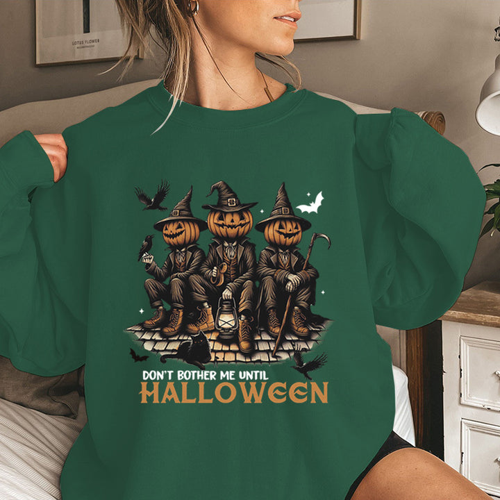 Damen Sweatshirt mit saisonalem Halloween-Motiv und gemütlichem Schnitt Drune