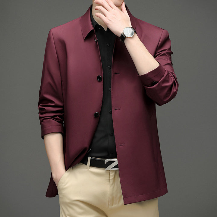 Herren Übergangsjacke mit modernem Schnitt und vielseitigen Taschen Drune