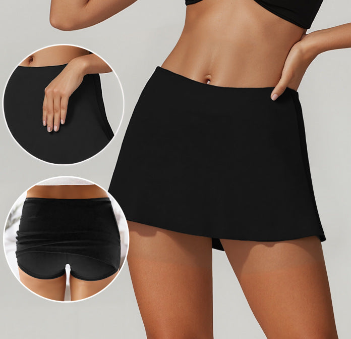 Damen Sportlicher Minirock Drune
