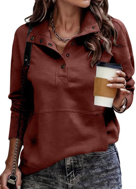 Damen urbaner sportlicher Pullover Drune