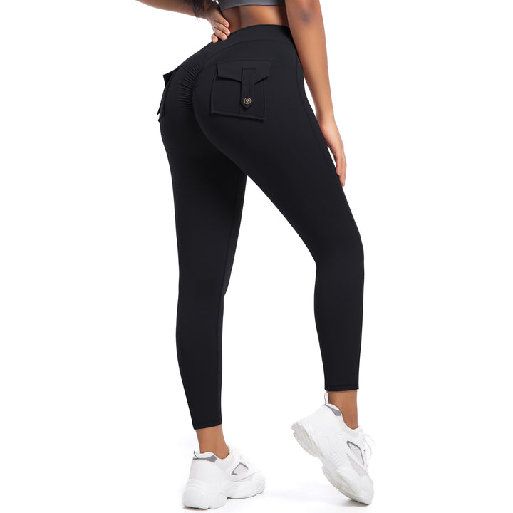Damen Kompressionsleggings mit hoher Taille und praktischen Taschen Drune