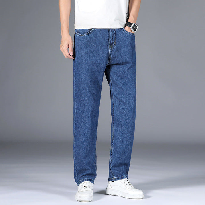 Drune | Denim Gerade Passform Klassischer Schnitt Vollständig Lässiger Stil