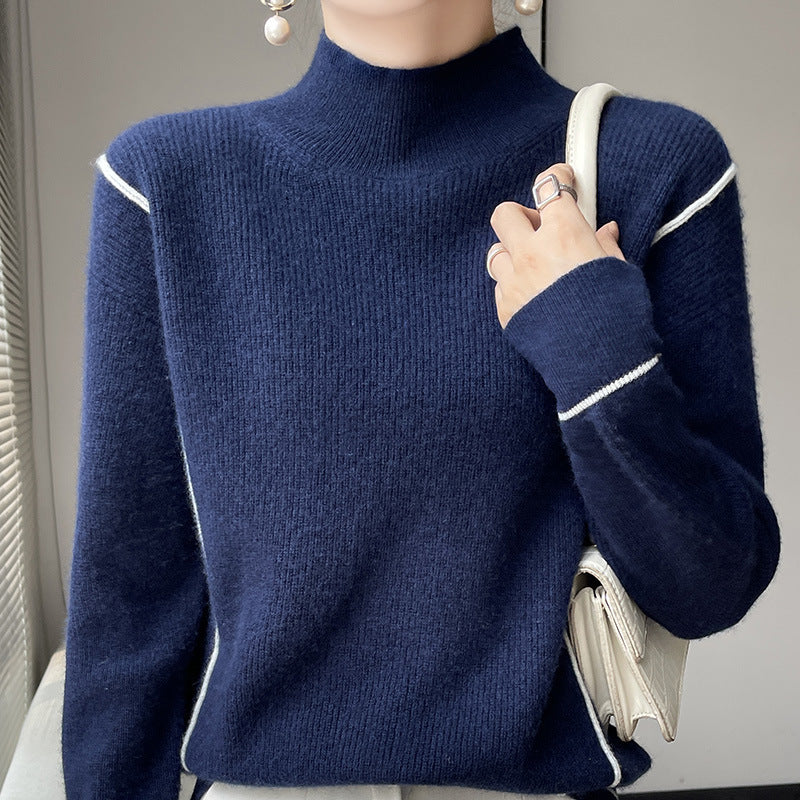 Drune | Eleganter schlichter Rollkragenpullover