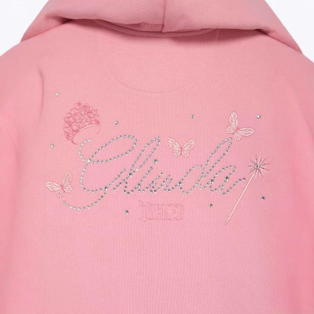 Damen Kapuzenjacke mit Rüschendetails Drune