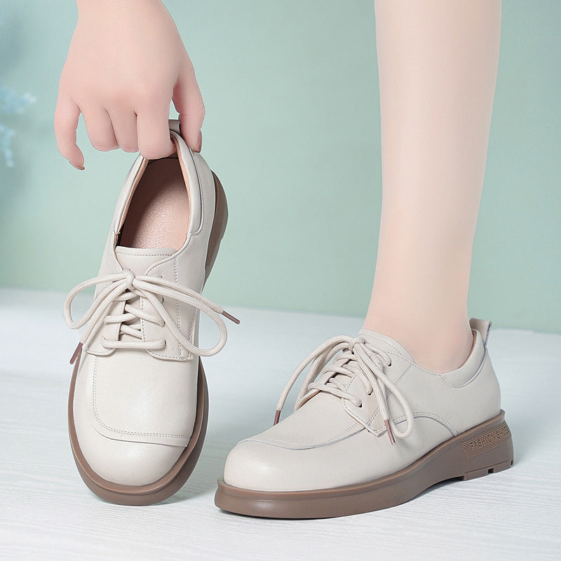 Damen Schnürschuhe mit eleganter Profilsohle und atmungsaktivem Obermaterial Drune