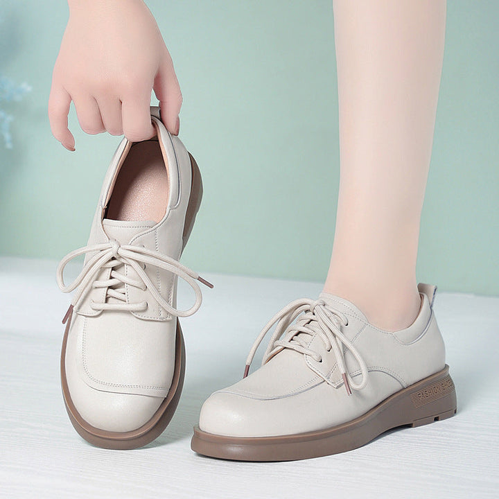 Damen Schnürschuhe mit eleganter Profilsohle und atmungsaktivem Obermaterial Drune