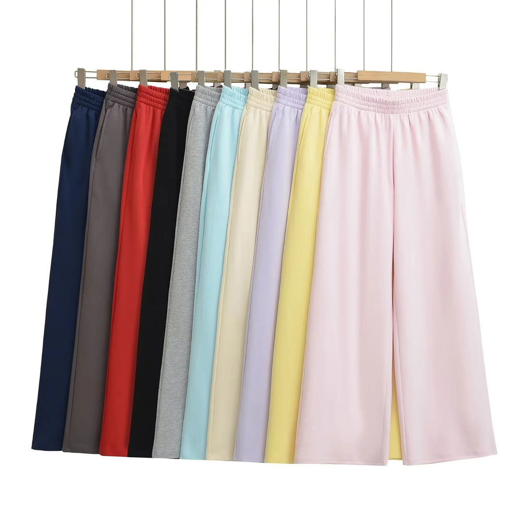 Damen Bequeme weite Hose aus schönem Viskosemix Drune
