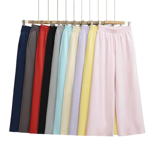 Damen Bequeme weite Hose aus schönem Viskosemix Drune