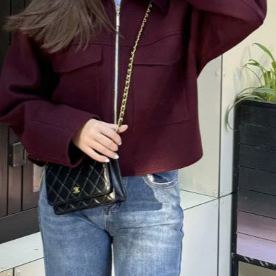 Damen Oversized Utility-Jacke mit praktischen Pattentaschen Drune