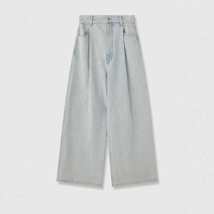 Damen Weit geschnittene Mom-Jeans Drune