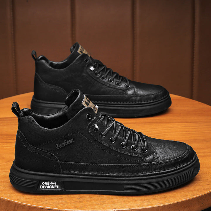 Damen modische und sportive hohe Sneakers mit stylishen Details Drune