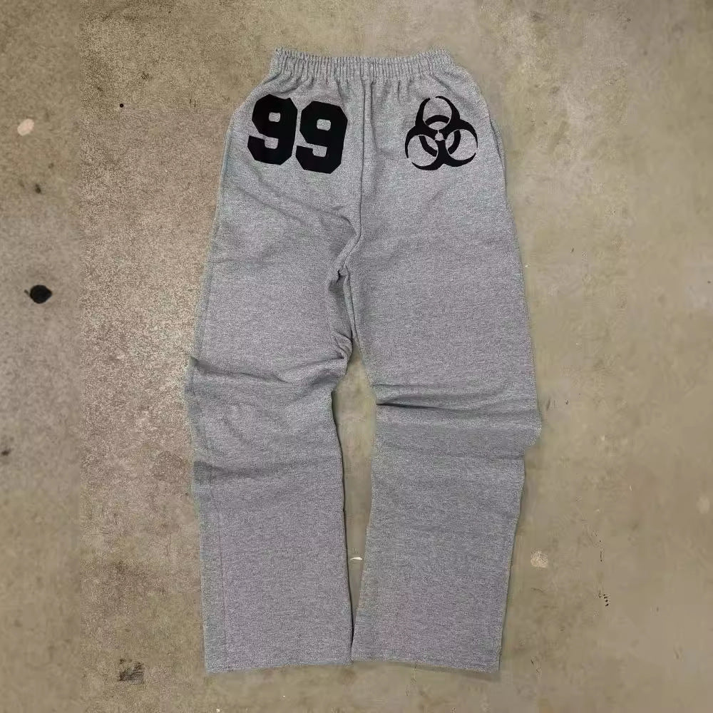 Damen Sweathose mit urbanem Biohazard-Design und komfortablem Schnitt Drune