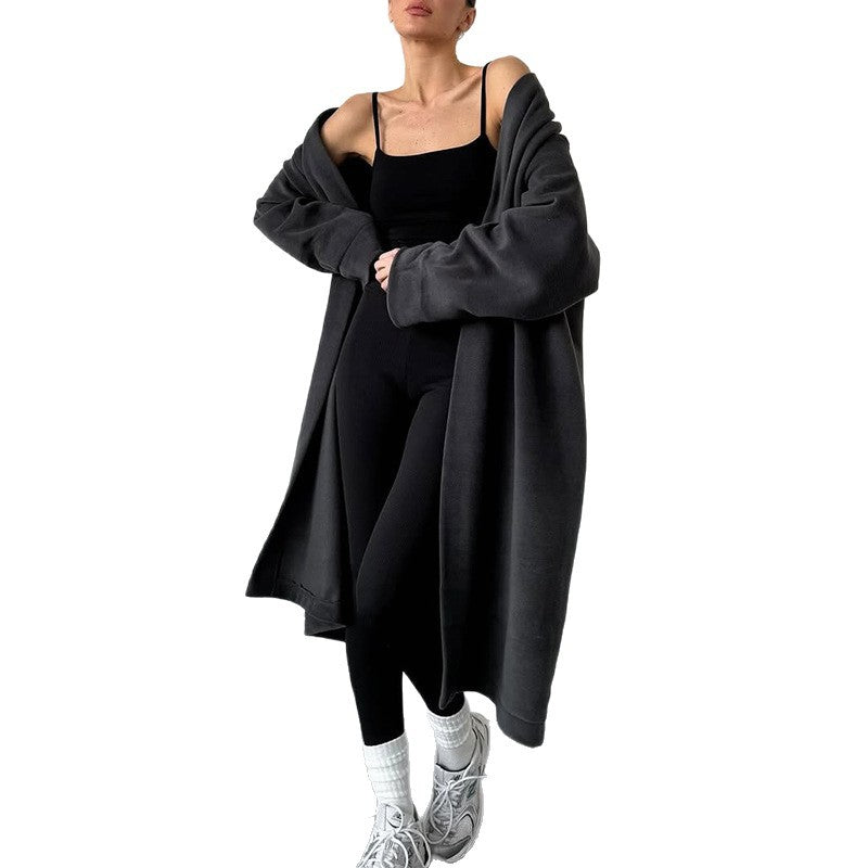 Damen Kuscheliger Oversize-Mantel Drune