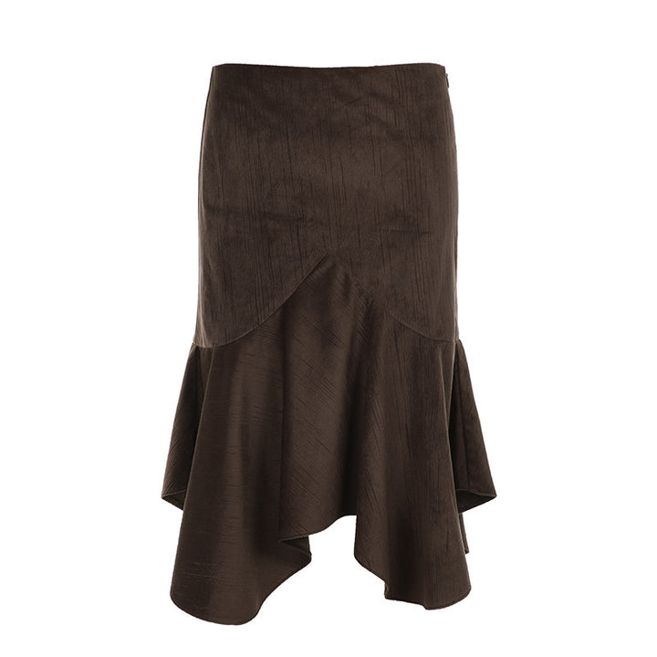 Damen Eleganter ausgestellter Rock mit raffinierter Silhouette Drune