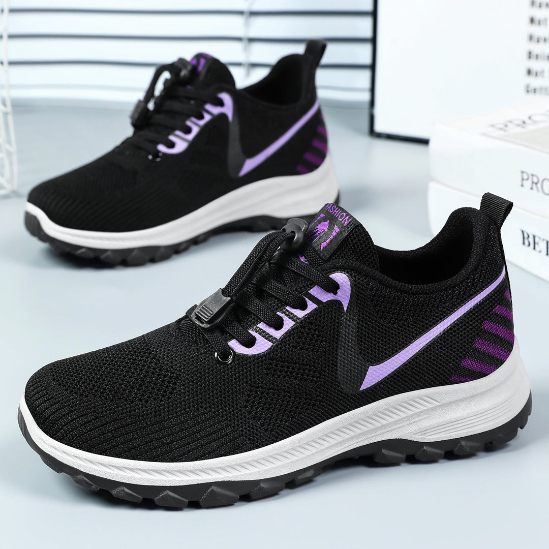 Damen Leichte Mesh-Laufschuhe mit flexibler Sohle Drune