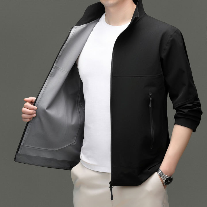 Herren Übergangsjacke mit innovativem Kapuzen-Design und atmungsaktiven Eigenschaften Drune