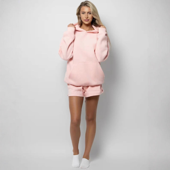 Damen Sportliche Sweatshorts mit elastischem Bund Drune