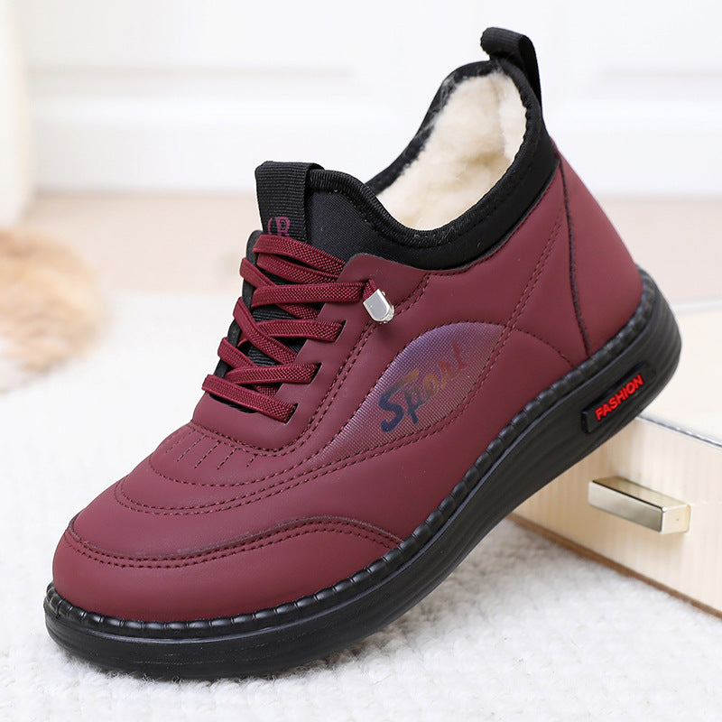 Damen Sportliche und isolierte Sneakers mit kuscheligem Innenfutter Drune
