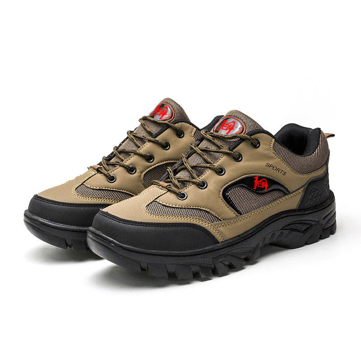 Herren Sportliche Trekking-Sneakers mit rutschfester Sohle und atmungsaktivem Obermaterial Drune